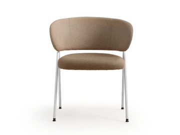 KEIRA - Upholstered chair with armrests by Quinti Sedute - view 3